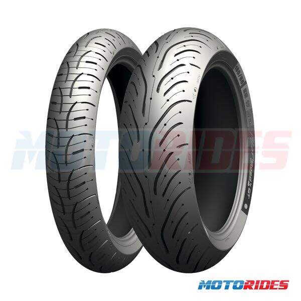 Combo de pneus Michelin Pilot Road 4 GT 120/70-17 + 180/55-17 Radial